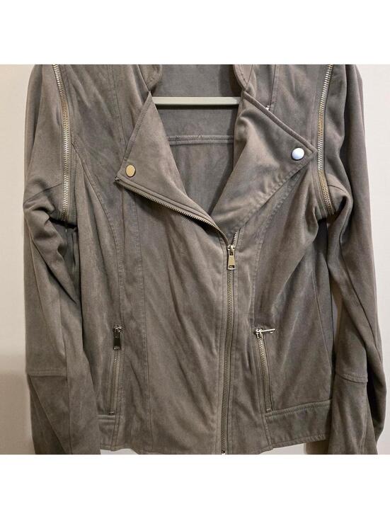 Gianni Bini Jackets & Blazers - Gianni Bini Women's Grey and Silver Jacket